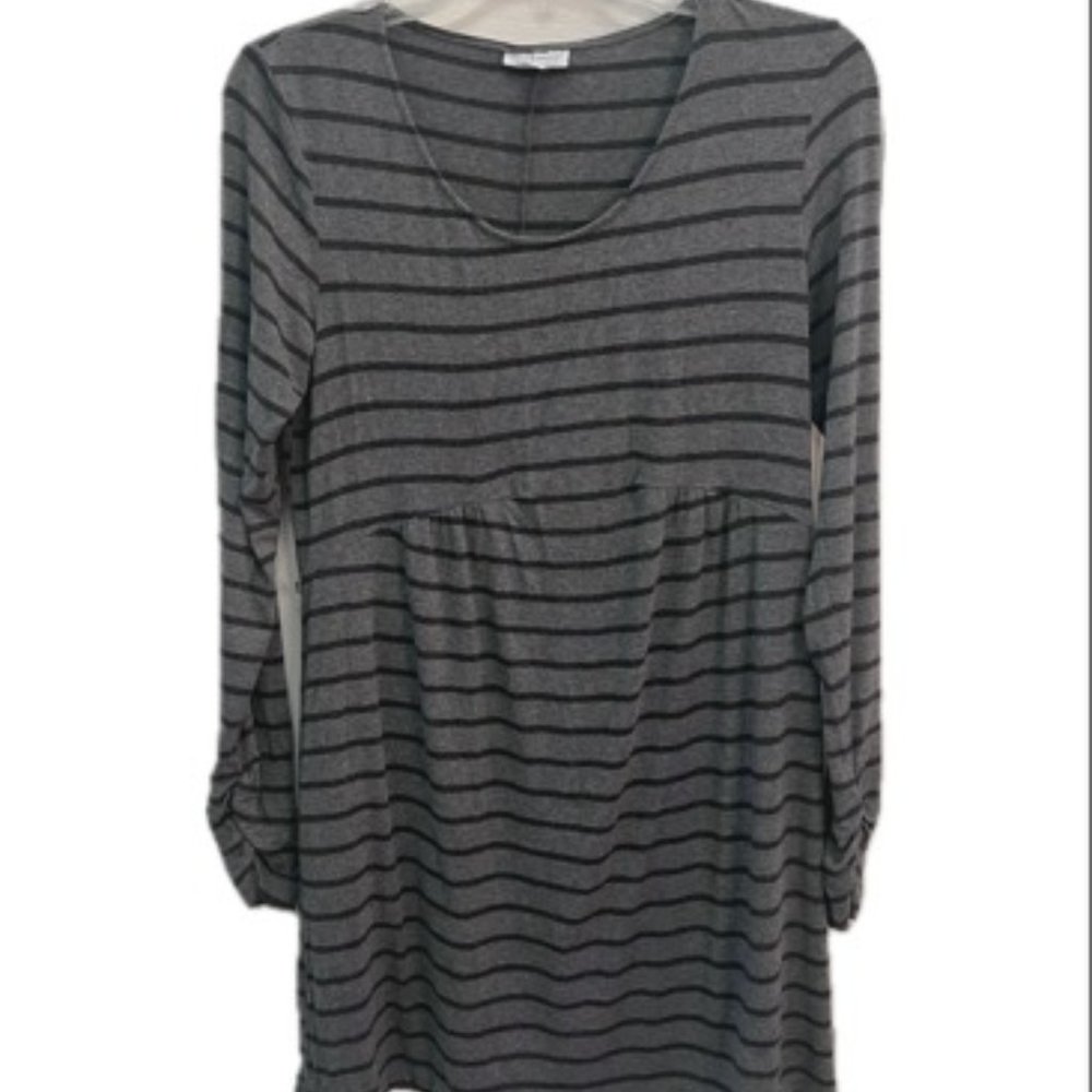 Maternity Dress Grey Medium